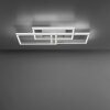 Paul-Neuhaus HELIX Ceiling Light LED aluminium, 6-light sources, Remote control