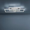 Paul-Neuhaus HELIX Ceiling Light LED aluminium, 6-light sources, Remote control