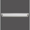 Paul-Neuhaus Q-KAAN Ceiling Light LED brushed steel, 2-light sources, Remote control