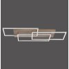 Paul-Neuhaus PALMA Ceiling Light LED Ecru, brushed steel, 1-light source, Remote control