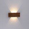 Paul-Neuhaus PALMA Wall Light grey, Light wood, 1-light source
