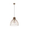 Leuchten-Direkt ALAMI Pendant Light Dark wood, 1-light source