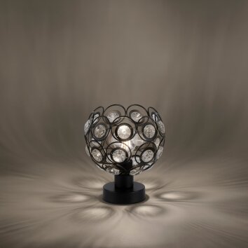 Leuchten-Direkt BENJAMIN Table lamp black, 1-light source