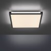 Leuchten-Direkt MARIO Ceiling Light LED black, 1-light source, Remote control, Colour changer