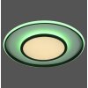 Leuchten-Direkt ARENDA Ceiling Light LED black, 1-light source, Remote control, Colour changer