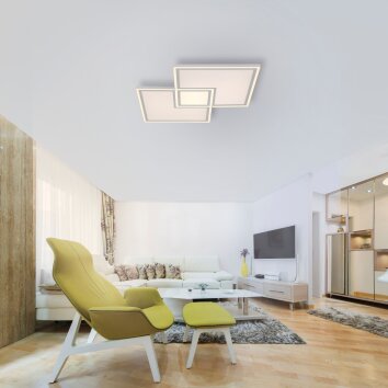 Leuchten-Direkt EDGING Ceiling Light LED white, 1-light source, Remote control