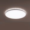 Leuchten-Direkt GUSTAV Ceiling Light LED white, 1-light source, Remote control, Colour changer