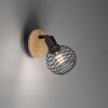 Leuchten-Direkt EUGEN Wall Light Ecru, black, 1-light source