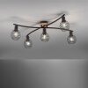 Leuchten-Direkt EUGEN Ceiling Light Ecru, black, 5-light sources