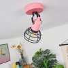 BUILAKO Ceiling Light pink, black, 1-light source