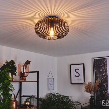 ORAVI Ceiling Light black, 1-light source