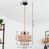 RIEKJE Pendant Light brown, black, 1-light source