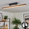 MAUMELA Ceiling Light LED black, 1-light source