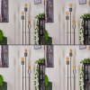 TYLDOM Floor Lamp Oxidised Silver, 3-light sources