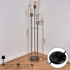 TYLDOM Floor Lamp Oxidised Silver, 3-light sources