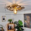 SAMATRAI Ceiling Light gold, 1-light source