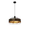 Globo BLANCA Pendant Light black, 1-light source