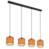 Globo ELMAR Pendant Light black, 4-light sources