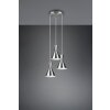 Reality ENZO Pendant Light matt nickel, 3-light sources
