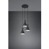 Reality ENZO Pendant Light black, 3-light sources