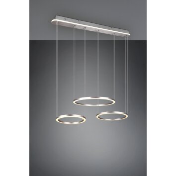 Trio-Leuchten MORRISON Pendant Light LED matt nickel, 1-light source