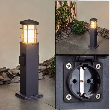 HABOLALE path light grey, 1-light source