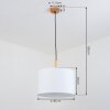 KELAPA Pendant Light Ecru, 1-light source