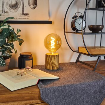 CANARD Table lamp Ecru, black, 1-light source