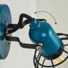 BUILAKO Wall Light blue, black, 1-light source