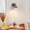SELKI Wall Light grey, black, 1-light source