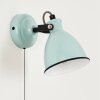 SELKI Wall Light blue, black, 1-light source