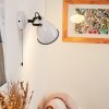 SELKI Wall Light black, white, 1-light source