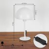 KAITULAI Table lamp white, 1-light source