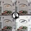 PRECI Pendant Light LED black, 1-light source