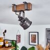 PEHEFITO Ceiling Light brown, grey, black, 1-light source