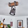PEHEFITO Ceiling Light brown, grey, black, 1-light source