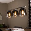 MELLOMJORD Pendant Light Oxidised Silver, 3-light sources