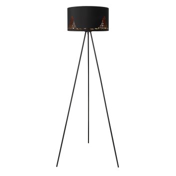 Globo INGEBORG Floor Lamp black, 1-light source