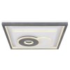 Globo SUNDI Ceiling Light LED black, white, 1-light source, Remote control