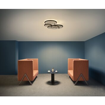 Mantra COLLAGE Ceiling Light LED black, 1-light source