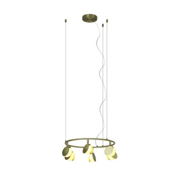 Mantra SHELL Pendant Light LED gold, 1-light source