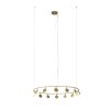 Mantra SHELL Pendant Light LED gold, 14-light sources