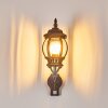 Lentua Outdoor Wall Light brown, gold, 1-light source, Motion sensor