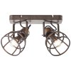 Brilliant-Leuchten REECE Ceiling Light black, 2-light sources