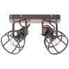 Brilliant-Leuchten REECE Ceiling Light black, 2-light sources