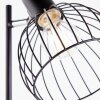 Brilliant-Leuchten BLACKY Table lamp black, 1-light source
