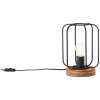 Brilliant-Leuchten TOSH Table lamp Ecru, black, 1-light source