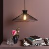 Brilliant-Leuchten ELMONT Pendant Light black, 1-light source