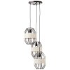 Brilliant-Leuchten SLOPE Pendant Light black, 3-light sources
