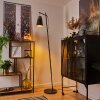 JUVANSBO Floor Lamp black, 1-light source